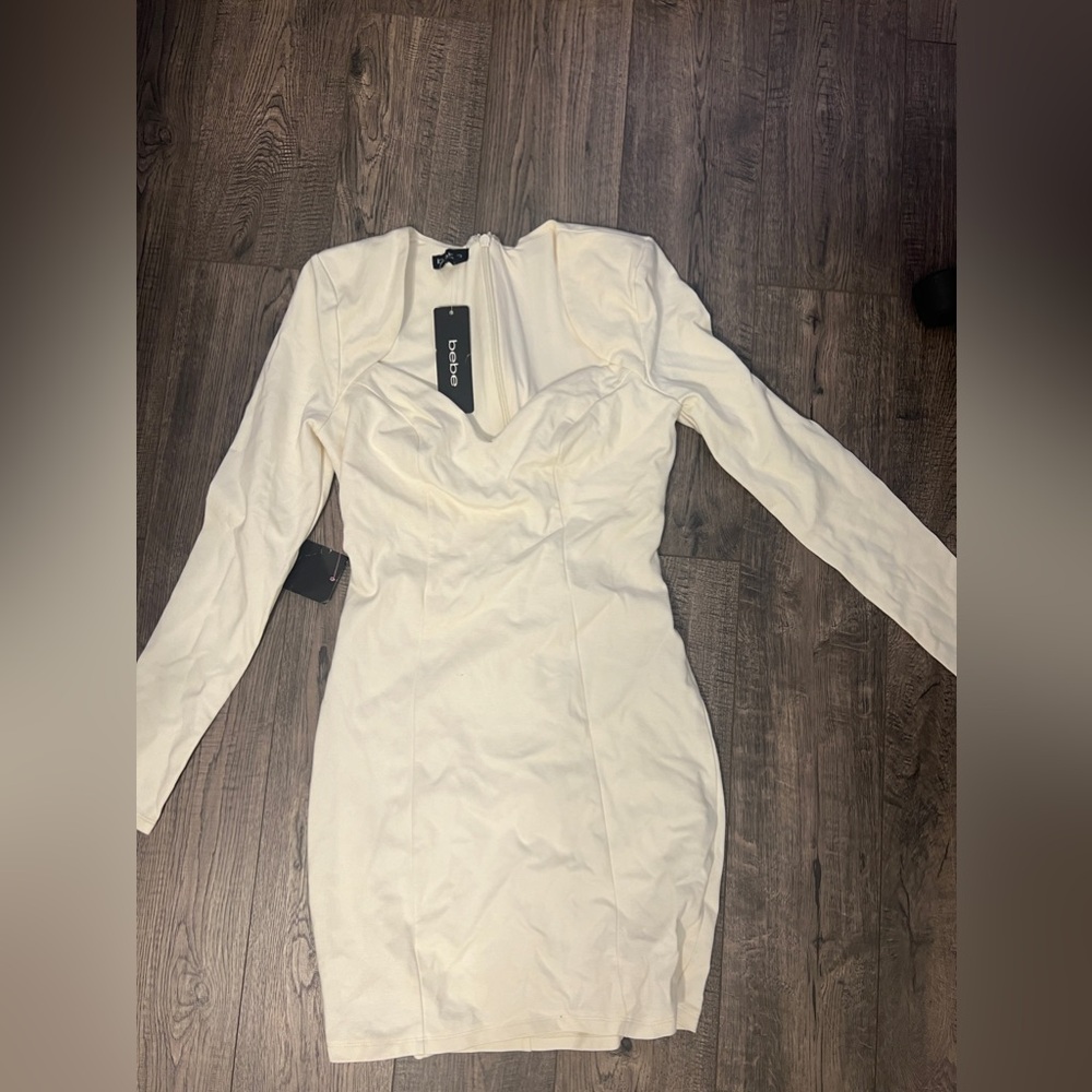 BEBÉ WHITE DRESS